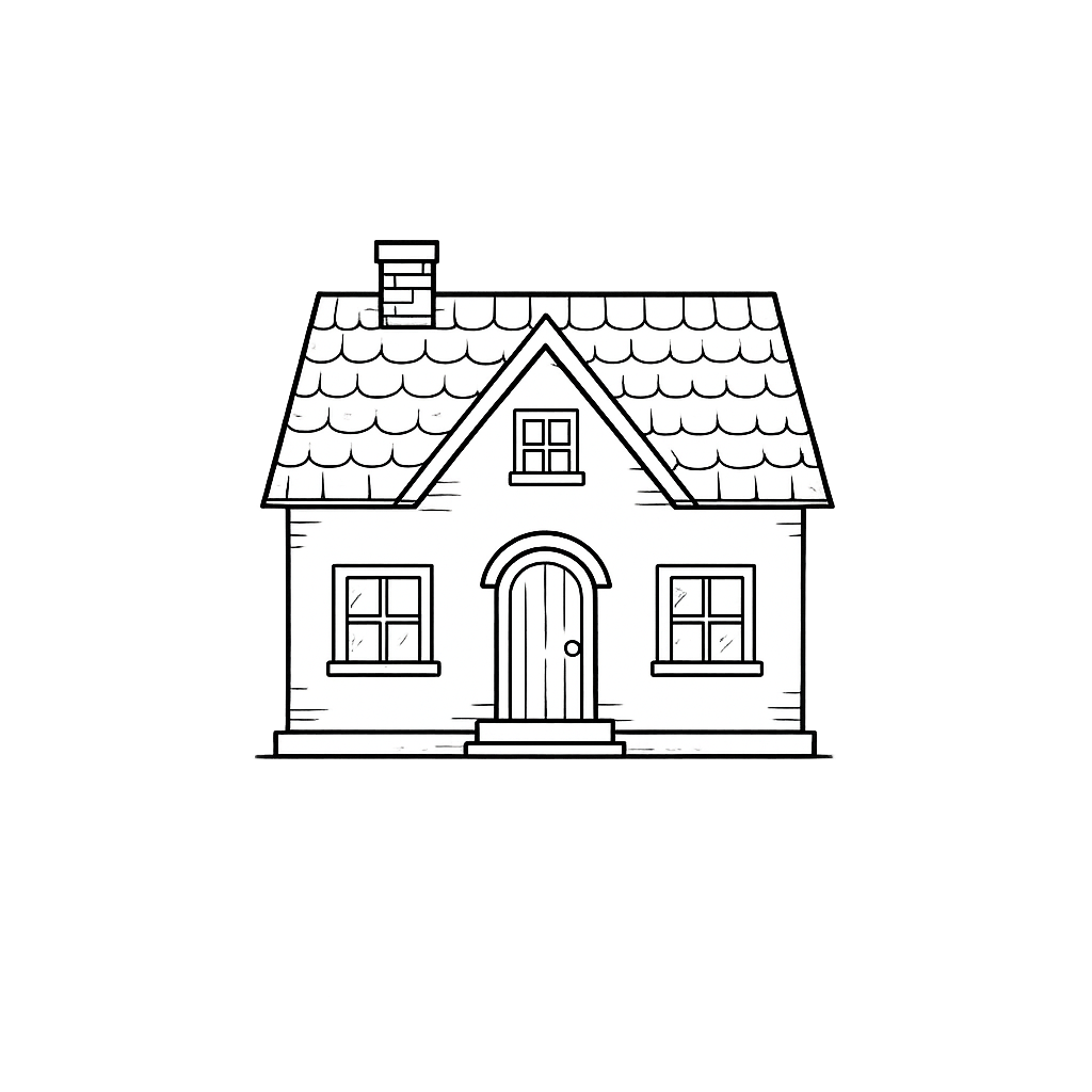 Illustration maison Dictionnaire des rêves