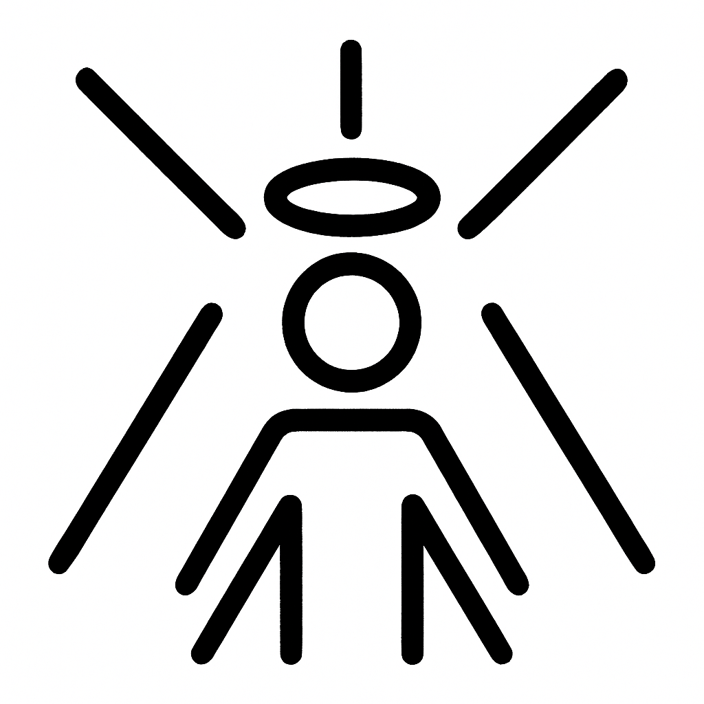 Illustration de : être l'élu dans un rêve, dessin au style minimaliste et symbolique.