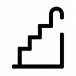 escalier en colimaçon Dictionnaire des rêves Illustration de : escalier dans un rêve, dessin au style minimaliste et symbolique.