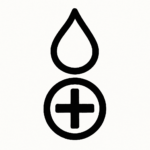 Illustration de : sang dans un rêve, dessin au style minimaliste et symbolique.