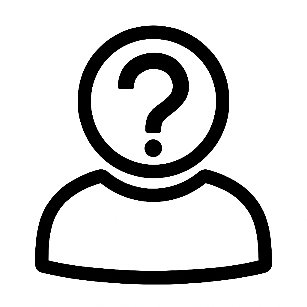 Illustration de : personne inconnue dans un rêve, dessin au style minimaliste et symbolique.