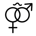 rapports sexuels avec inconnu Dictionnaire des rêves Illustration de : rapports sexuels dans un rêve, dessin au style minimaliste et symbolique.