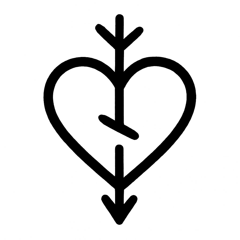 Illustration de : être blessé dans un rêve, dessin au style minimaliste et symbolique.