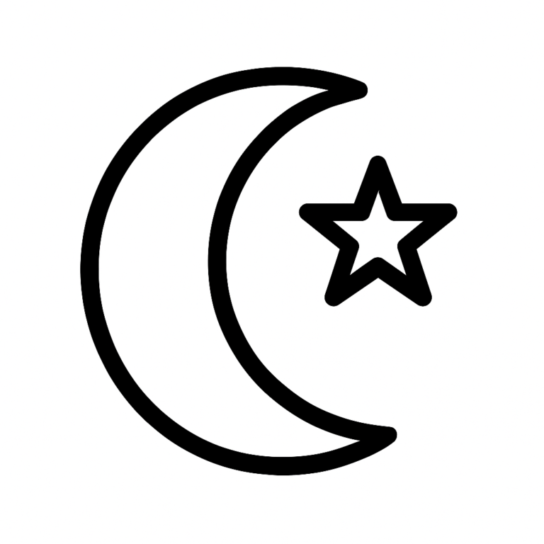 Illustration de : lune dans un rêve, dessin au style minimaliste et symbolique.